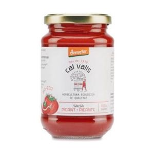 SAUCE CHAUDE CAL VALLS - Sauce tomate épicée Demeter 350 g