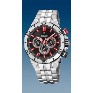 Montre festina on sale homme rouge