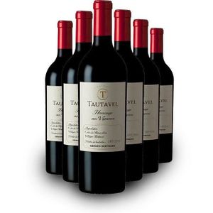 VIN ROUGE Tautavel - Hommage aux vignerons - Vin rouge x6