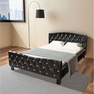 Lit Complet Adulte 200x200 Avec Sommier Et Matelas Achat Vente