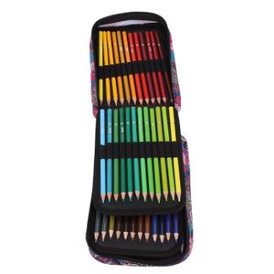 CRAYON DE COULEUR YUM- crayons à dessin Ensemble de 72 Crayons de Co