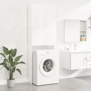 Meuble rangement machine à laver ARCONATI Blanc - Armoire Pas Cher