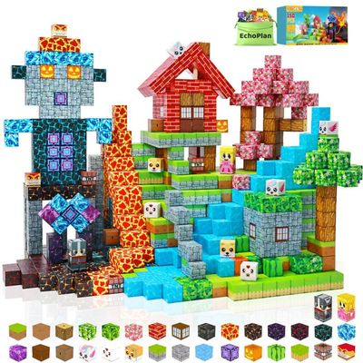Construction Magnetique Enfant Cube Magnétique 150 Pièces Construction Magnetique Enfant Cube Magnétique 150 Pièces