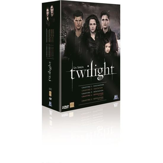DVD Coffret Twilight Intégrale, coffret 5 DVD - Cdiscount DVD