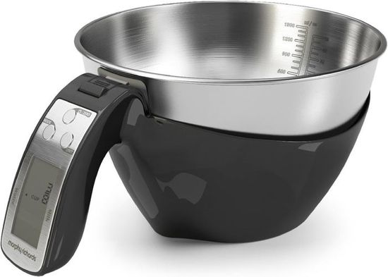 Pichet Doseur Numérique Multifonction - Mesure Volume, Poids Et Température, écran LCD Amovible, Cuisine Précise