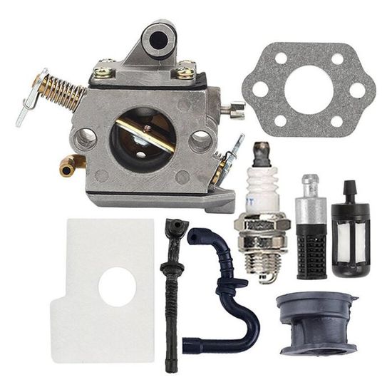 Carburateur MS170 MS180 C1Q-S57A + Kit Tune Up – Pour Tronçonneuse STIHL 017 018 MS170 MS180 MS170C MS180C