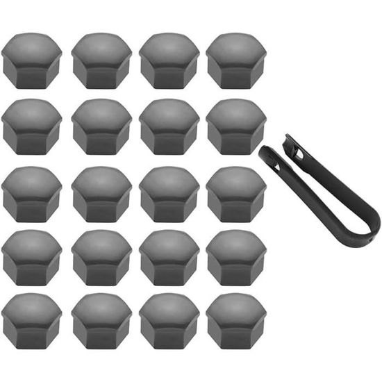 20 Cache-Écrous Pour Citroën DS3 2009-2016 - Protection Et Décoration Pour Écrous De Roue | 19mm Avec Outil