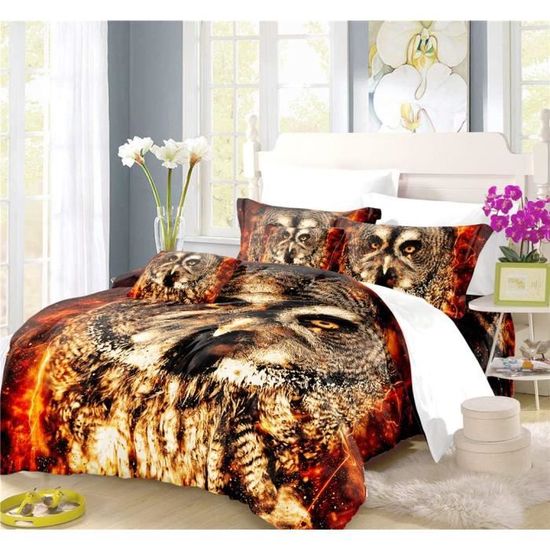 Housse De Couette 140x200cm Enfant Dinosaures/Voitures - 100% Microfibre Douce | Taie Oreiller 65x65cm