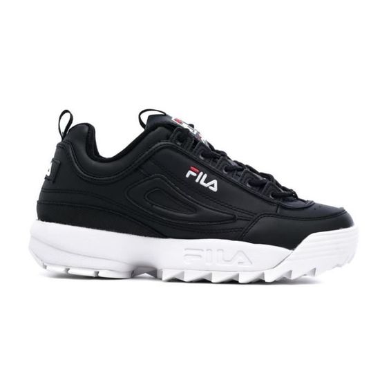 basket homme fila noir