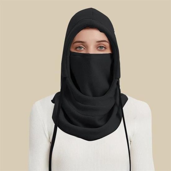 Chauffe-cou Moto, Protège Cou Hiver Moto, Écharpe Chauffe-cou Coupe-vent Imperméable Respirant, Cache-cou Poitrine Et Dos, Tour De Cou Femme Homme Cache-Cou Pour Cyclisme Ski Vélo Activités Plein Air