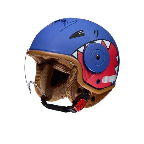 Casques Daytona Casque de moto à demi-crâne Togo