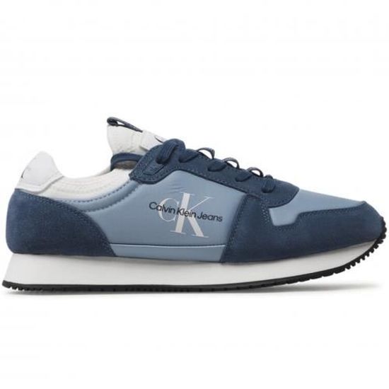 Basket homme Calvin klein bleu RUNNER Bleu Cdiscount Chaussures