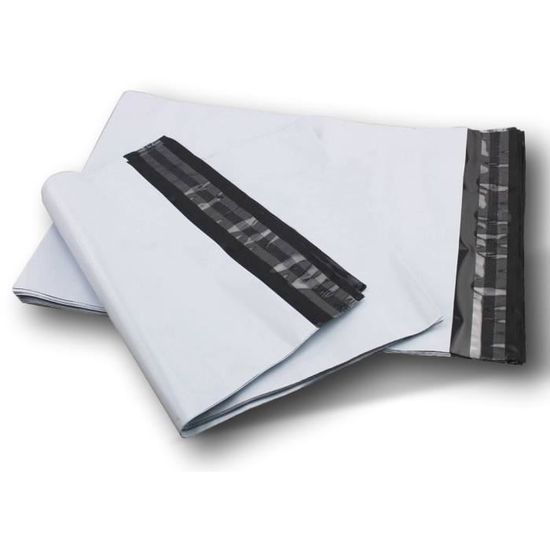 Lot De 100 Pochettes D'expédition Plastique 32x42 Cm - 50 Microns, Opaque, Imperméable, Pour Vêtements Pochettes VAD 32x42 Cm Lot De 100 Pochettes D'expédition Plastique 32x42 Cm - 50 Microns, Opaque, Imperméable, Pour Vêtements Pochettes VAD 32x42 Cm