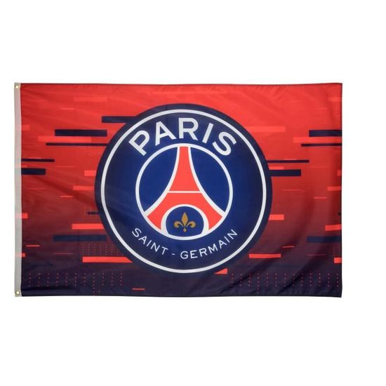 Drapeau PSG Officiel 150x100 Cm - Collection Paris Saint-Germain