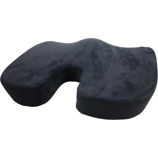 Relota Coussin D'assise Orthopédique Avec Coussin En Gel Respirant - Coussin De Coccyx - Haute Mousse à