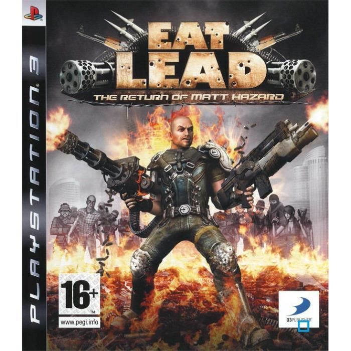 Accessoires PS3 Sony Eat Lead The Return Of Matt Hazard