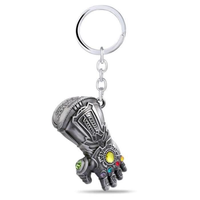 Porte-clés Ouvre-bouteille Marvel Thanos - Officiel Sous Licence, Chromé, Neuf Avec étiquettes