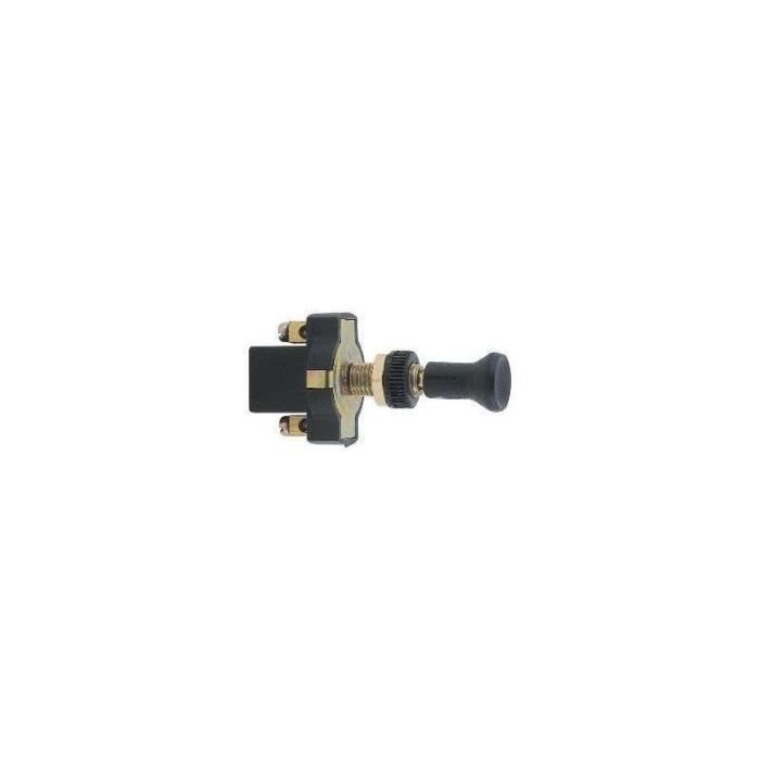 Interrupteur Tirette Noir 16 Amp
