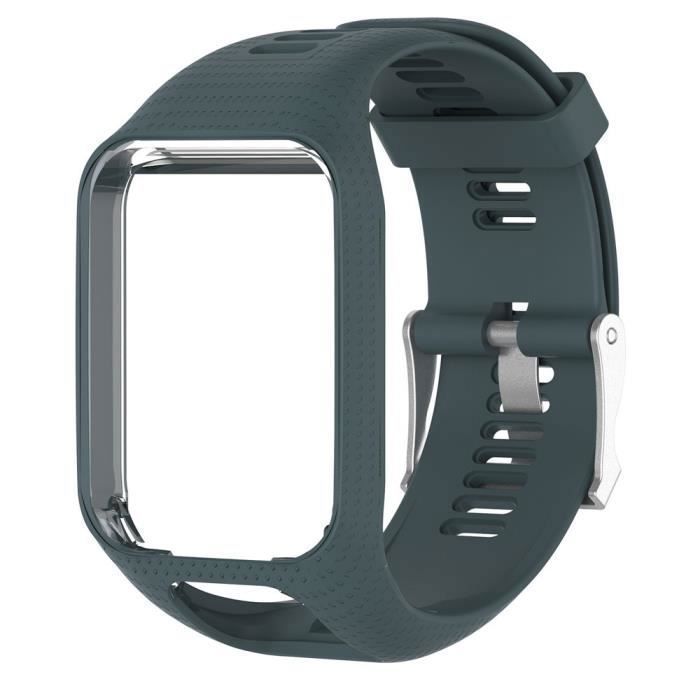Mode Bracelet de remplacement courroie en silicone pour TomTom Runner 2-3 Sport GPS Montre PAC3693438