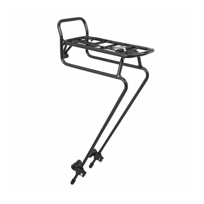 Porte bagage velo avant a tringles avec blocage rapide p2r reglable 26-29-