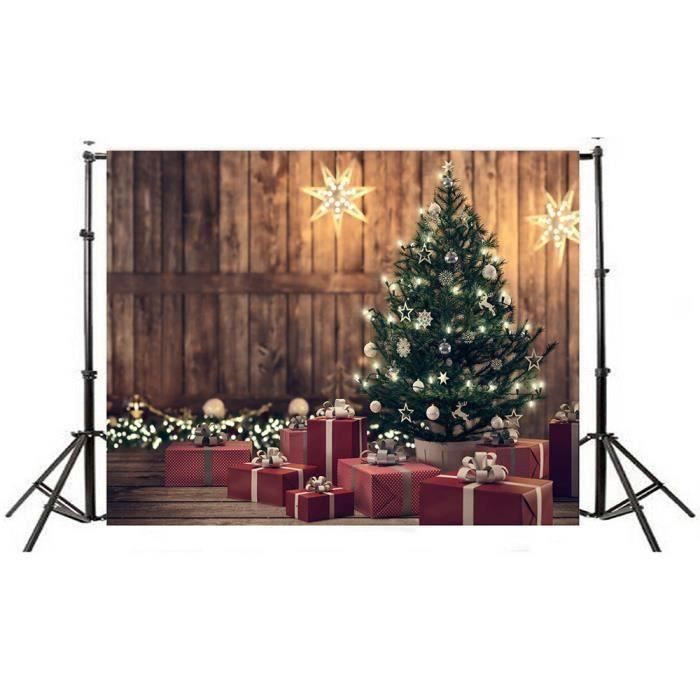 HT Mur vinyle panneaux muraux Noël 5x3FT Digital Toile de fond Photographie Studio I ds454 - HTTNS903A21568