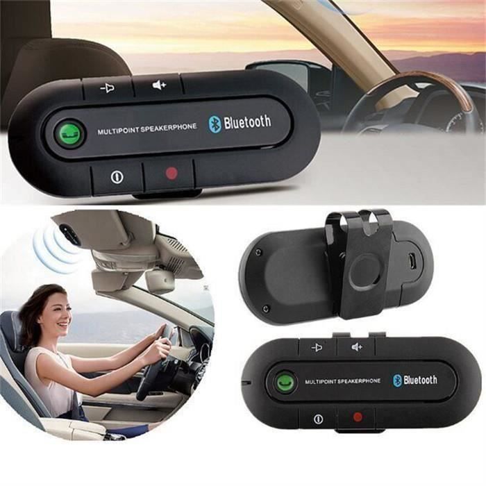 Hands-free Bluetooth Car Speaker - Achat - Vente kit bluetooth téléphone Hands-free Bluetooth Car Sp