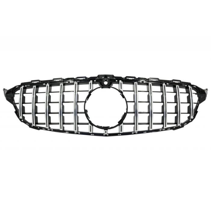 Calandre Pour Mercedes Classe C W205 S205 14+ AMG GT-R Design caméra 360
