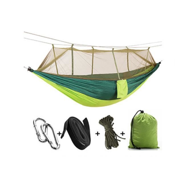 Hamac nylon parachute tissu moustiquaire hamac extérieur anti-moustique-armée