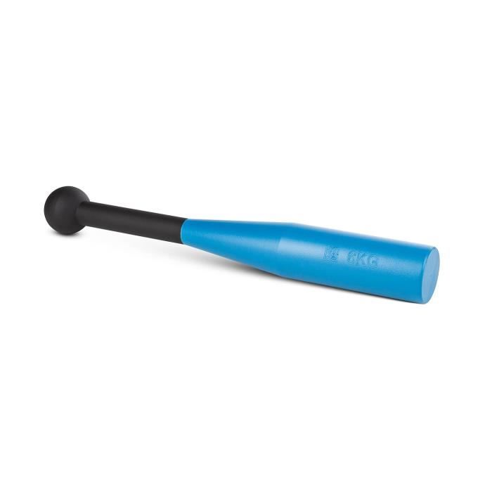 CAPITAL SPORTS Bludgeon Clubbell Massue de musculation métal bleu-noir 6kg