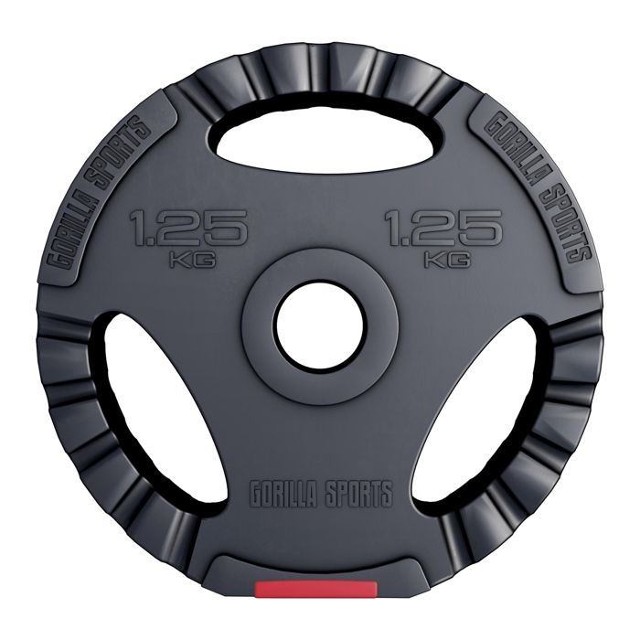 Gorilla Sports Disques en plastique de 1,25 kg …