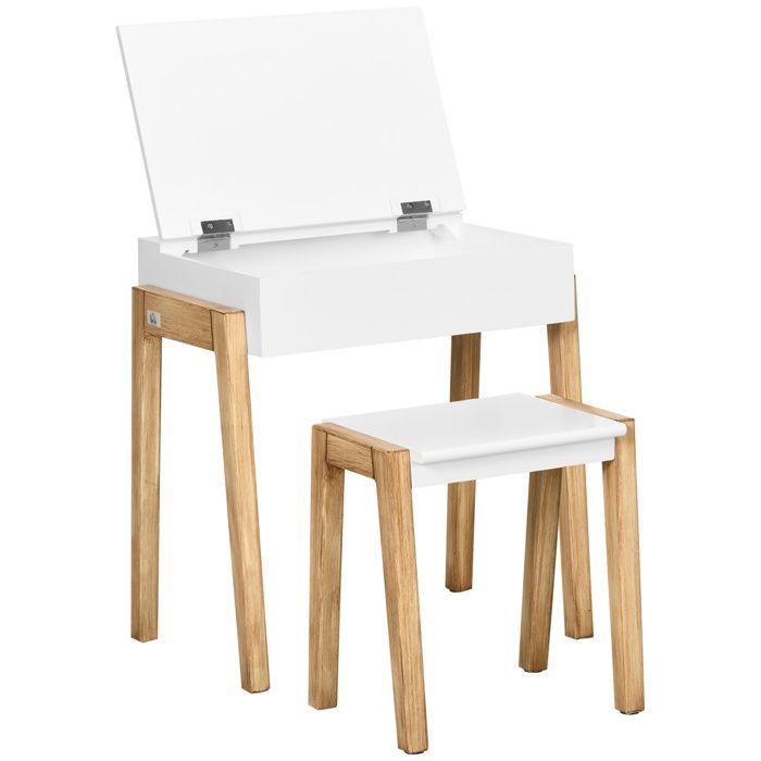 Ensemble bureau et tabouret enfant style scandinave