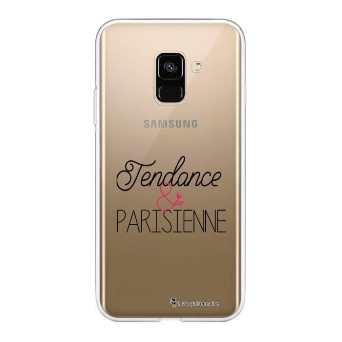 Coque Samsung Galaxy A8 2018 360 intégrale Tendance et Parisienne Ecriture Tendance Design La Coque Francaise