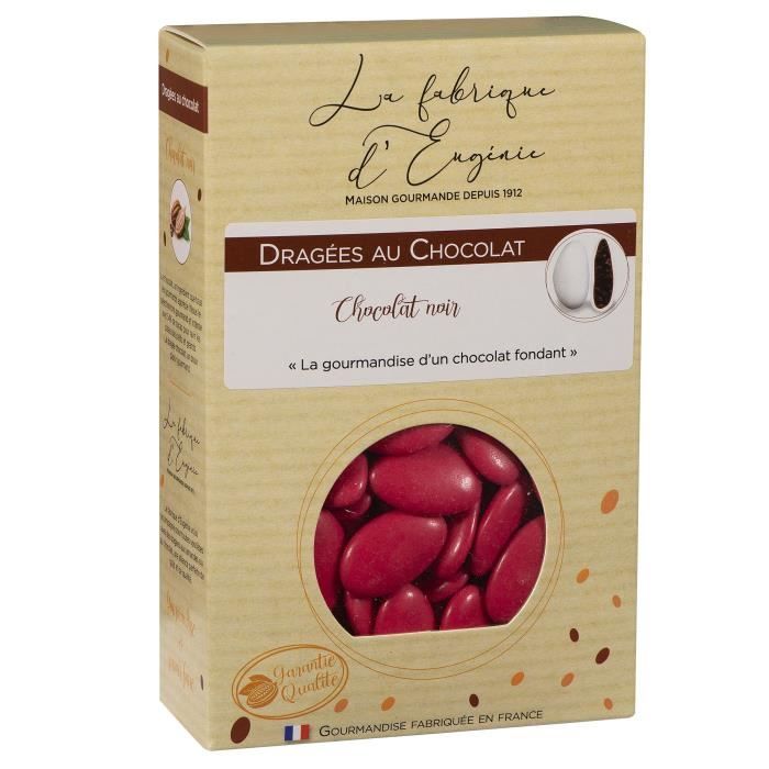 LA FABRIQUE D'EUGENIE Dragées au Chocolat - Framboise - 500 g