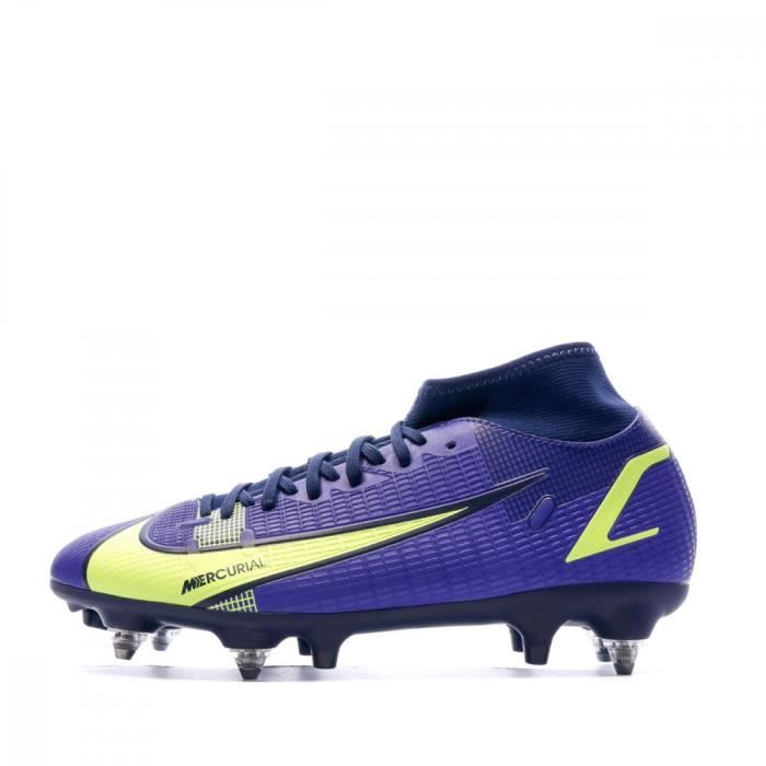 Chaussures de foot Violet/Jaune Homme Nike Superfly 8 Academy SG-pro AC