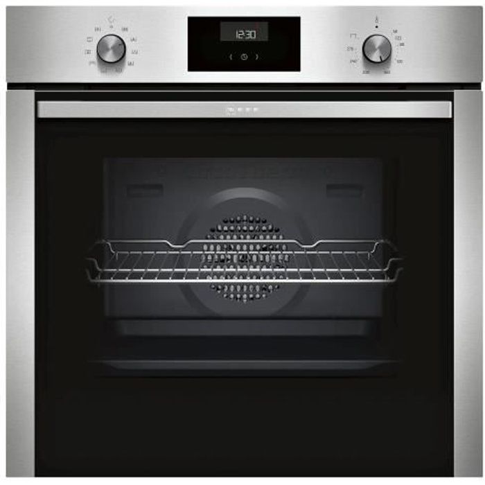 Neff B1CCE2AN0 Four intégrable niche largeur : 56 cm profondeur : 55 cm hauteur : 59.5 cm classe A acier inoxydable