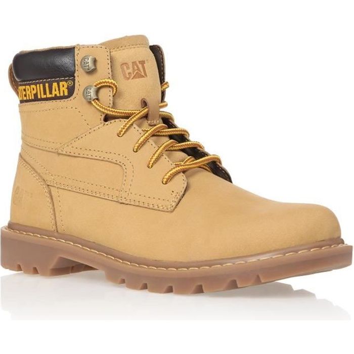CATERPILLAR Bottines Cuir Bridgeport Homme - Marron