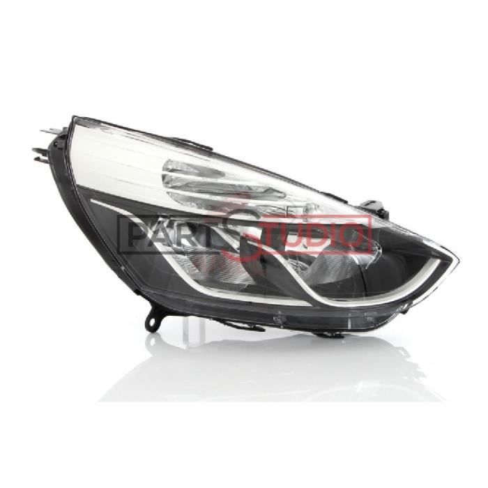 Optique, phare feu avant droit passager équipementier pour Renault Clio 4 IV de 10/12 à 09/16 PHARES - FEUX - REPETITEUR LATERAL -