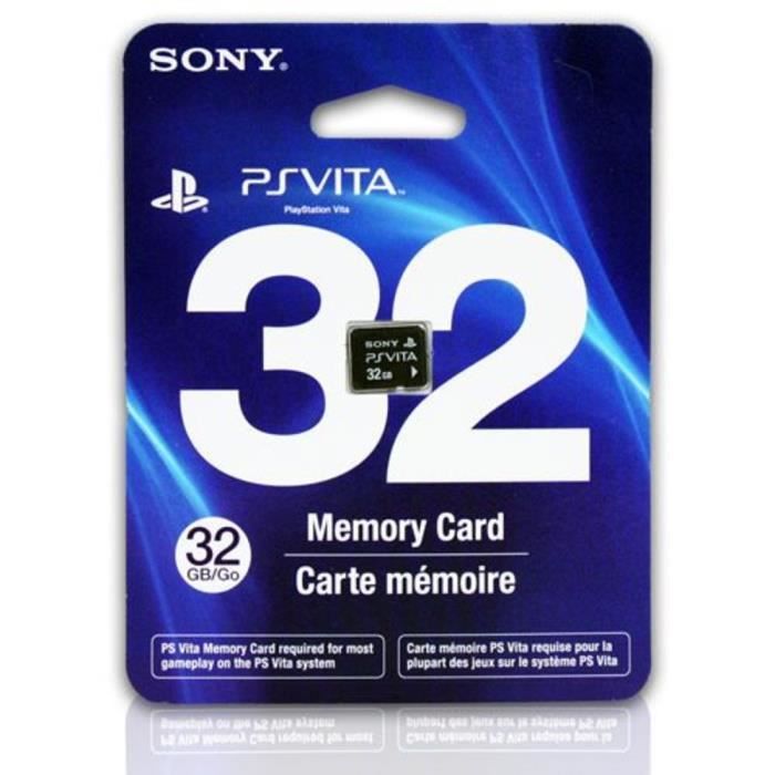 Carte Mémoire Officielle Sony 32GB/32Go Pour Console de Jeux PSVita