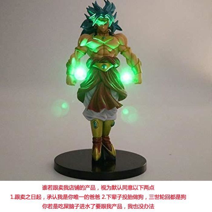 Dragon Ball Z Fils Goku Anime LED Lampe Super Saiyan PVC Action Figure Collection Collection DIY Modèle DBZ Jouet Night Light pour E