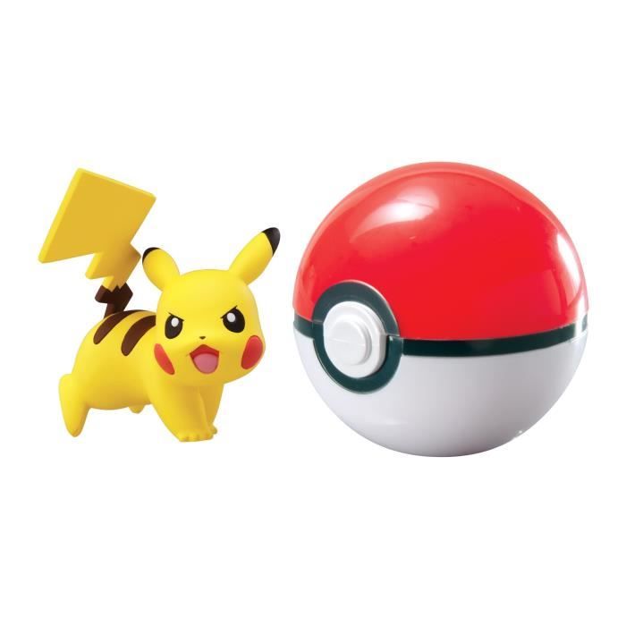 POKEMON Coffret Clip'n'Carry PokéBall + Pikachu