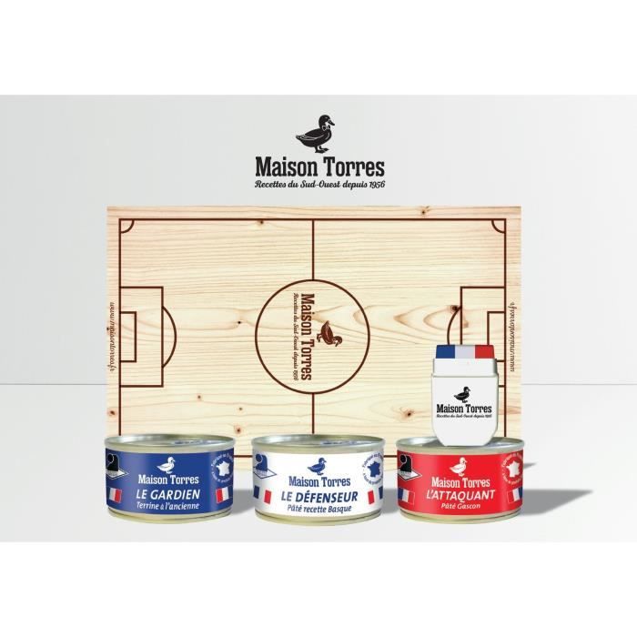 TORRES Le Terrain des Saveurs Planche apéro supporters - football