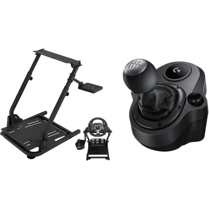 VEVOR Support de Volant de Course G29 57x49cm Logitech G27 G25 Support Simulateur de Course 14kg & Logitech G Driving Force L