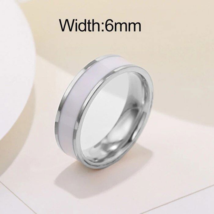 Bague En Acier Inoxydable Ajustable Pour Femme - Argentée - Neuf Sans Emballage