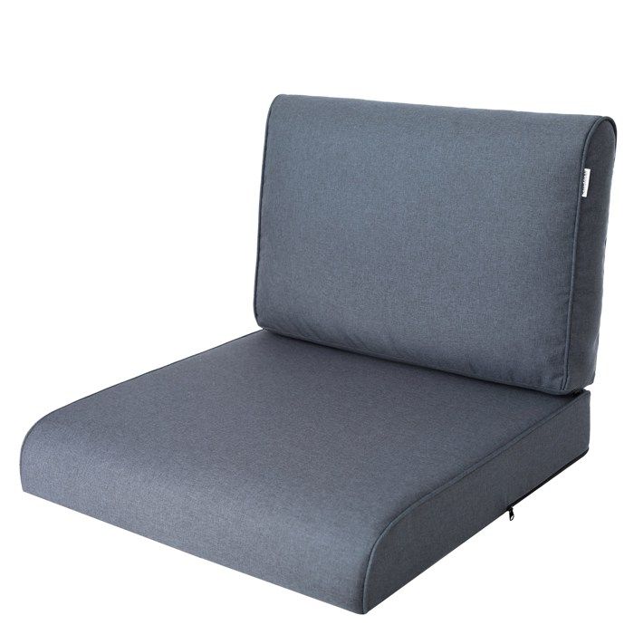 Bjird - Coussin pour chaises de Jardin - Bleu marine 50x50x50 cm - Coussin de siège ou transat de Jardin