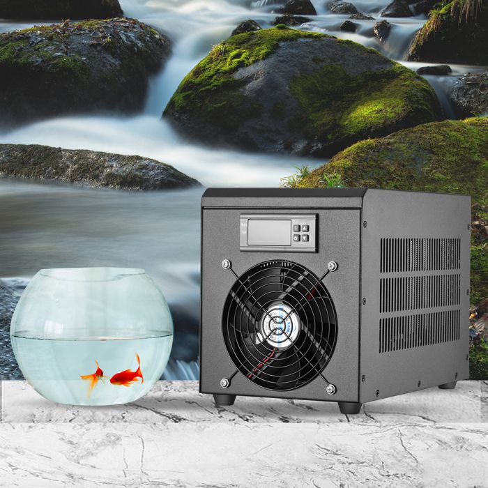 Comparer les prix de Refroidisseur d'eau pour Aquarium, pour système hydroponique, compresseur à Faible Bruit, réfrigération pour Aquarium under 60L