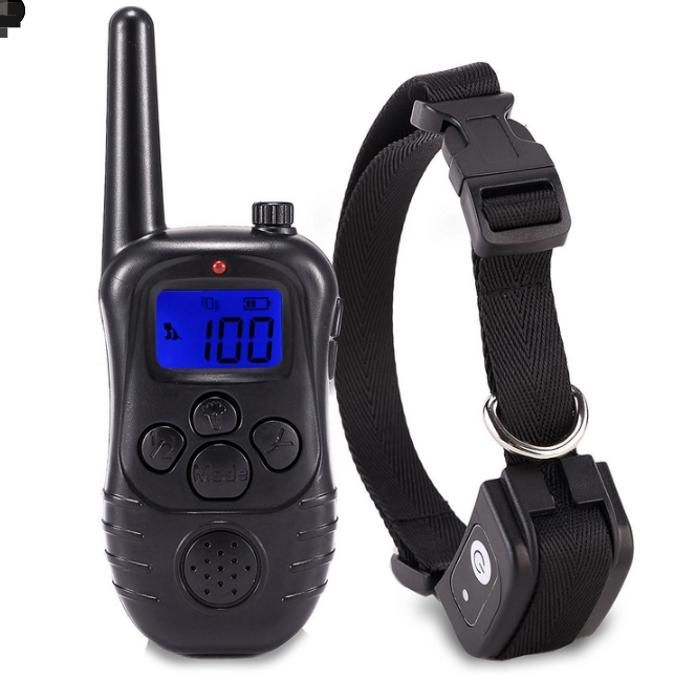 Comparer les prix de Collier de Dressage pour Chien, Collier Electrique Étanche avec Télécommande 3 Modes pour Petit/Grand/Moyen Chien,le noir