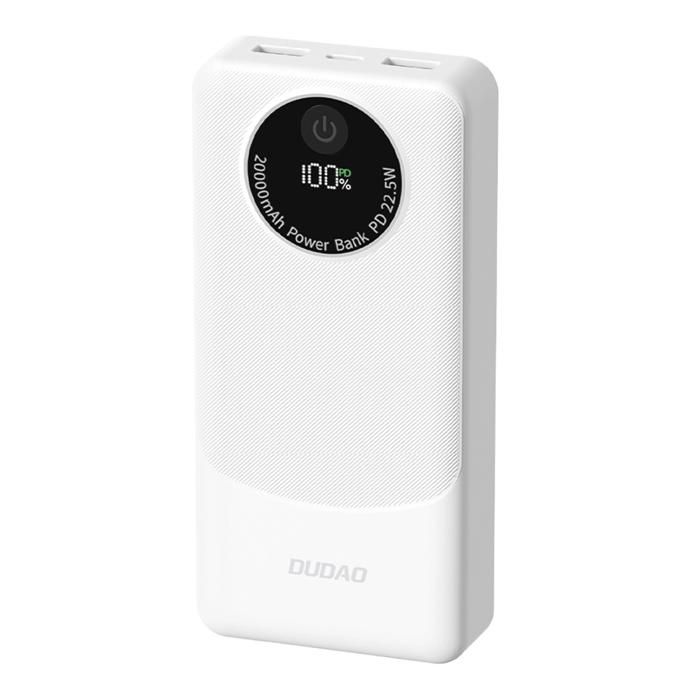 Batterie Externe - DUDAO - K12Pro - 20000 mAh - 225 W PD - 2 Ports USB-A et USB-C