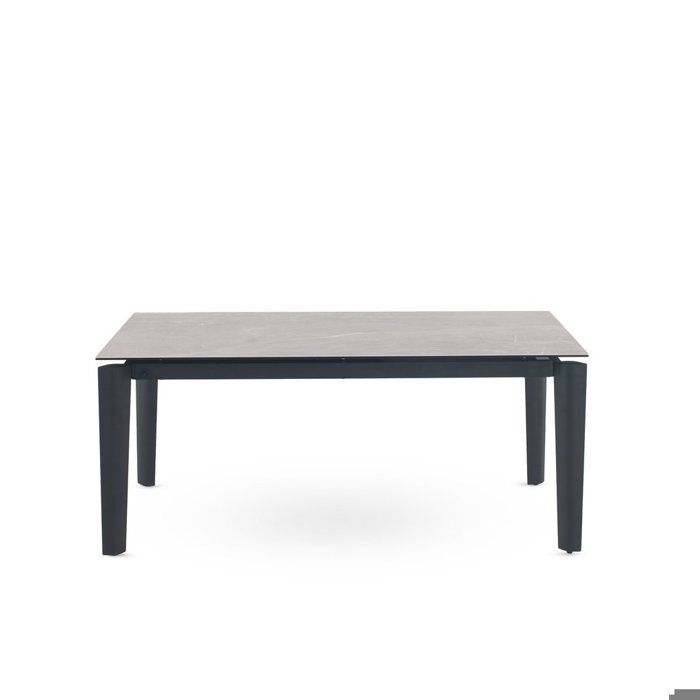 Table à rallonge 180/250x100 avec plateau en céramique