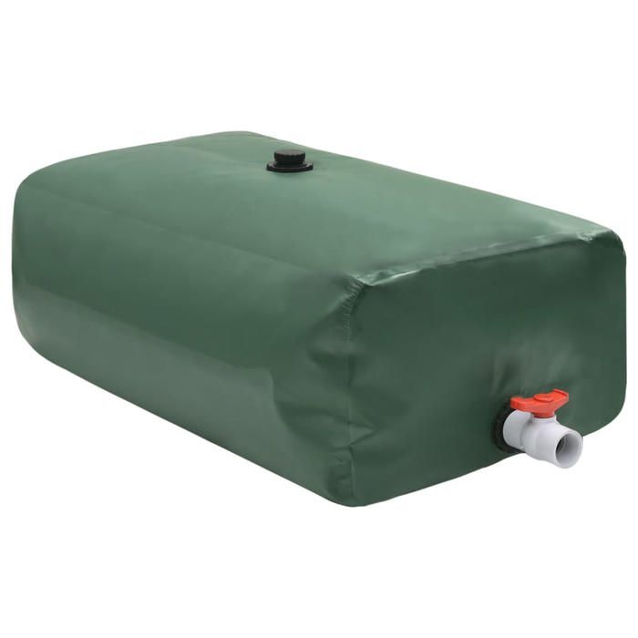 Réservoir deau pliable - vidaXL - 100 L - PVC - Robinet intégré - Vert
