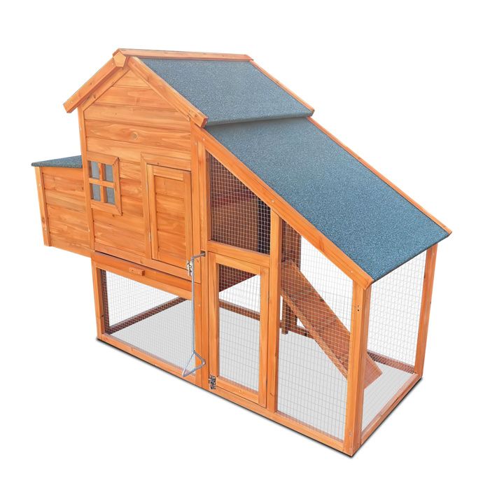 Meilleurs prix pour Poulailler Aga pour poules 173x66x120 cm